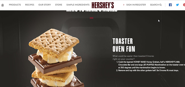 ハーシーズのスモア (s'more) の作り方 1