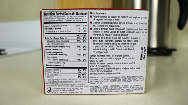 Royal の Flan（フラン） - アメリカのプリンミックスでプリンの作り方 2